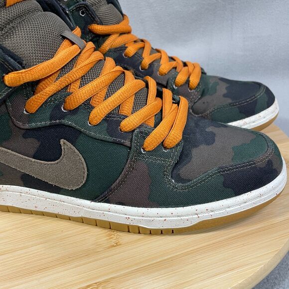 Nike SB Dunk High FiveOne0 510 Camo Mens Size 8 Pre-Owned Shoes 646552-037 main image 12
